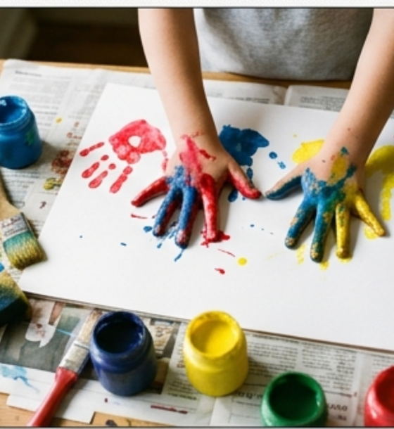 0-6 months Creative Art Corner