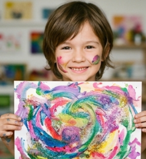2-3 years Creative Art Corner