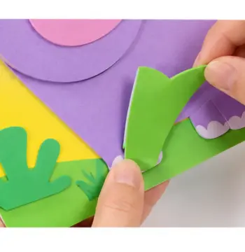 3D EVA Foam Animal Sticker Art Kit for Kids