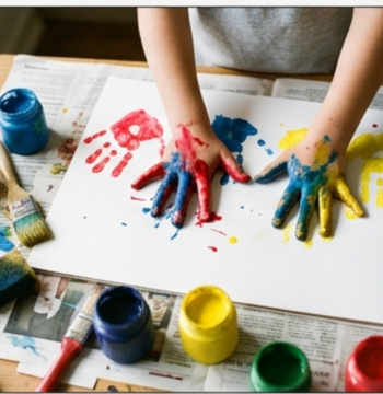 0-6 months Creative Art Corner