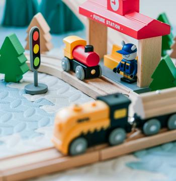Toy Train Duo