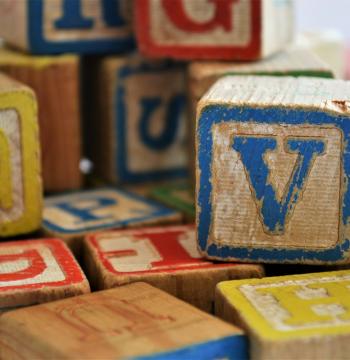 Cozy Wooden Letter Blocks Kit